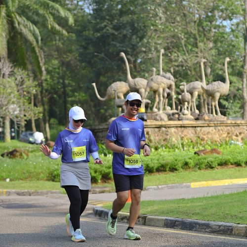 Race photo from BOGORUN 2026