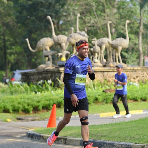 Race photo from BOGORUN 2026
