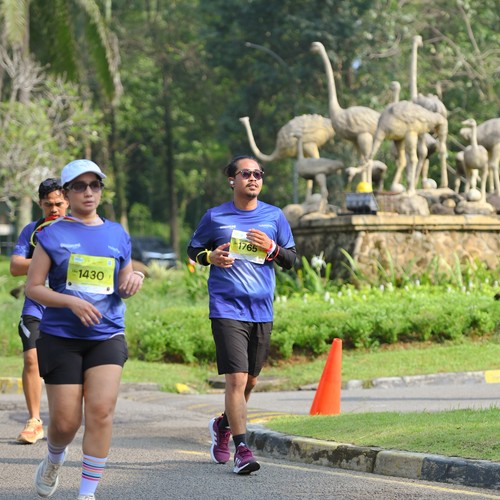 Race photo from BOGORUN 2026