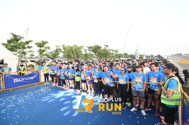 Race photo from ISOPLUS RUN 2025 - JAKARTA
