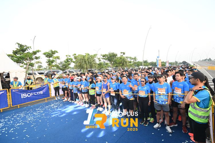 Race photo from ISOPLUS RUN 2025 - JAKARTA