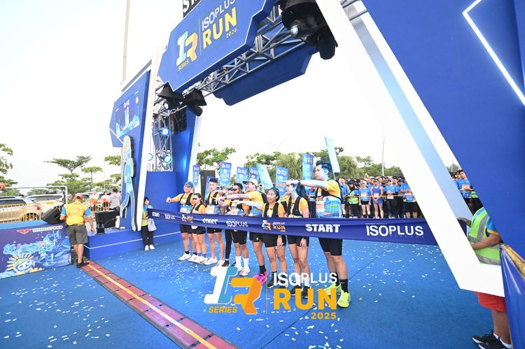 Race photo from ISOPLUS RUN 2025 - JAKARTA