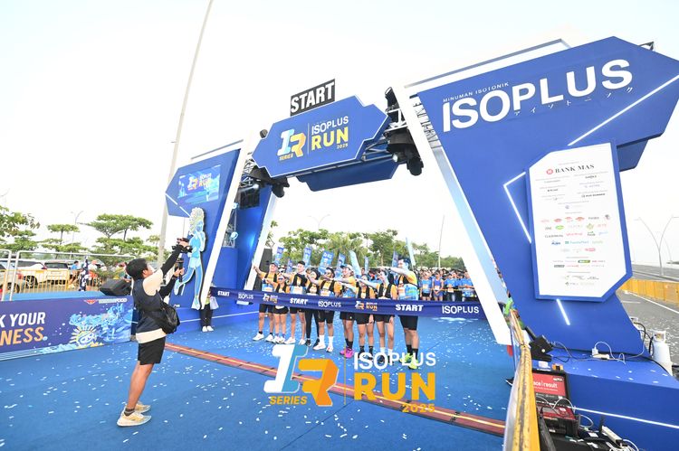 Race photo from ISOPLUS RUN 2025 - JAKARTA