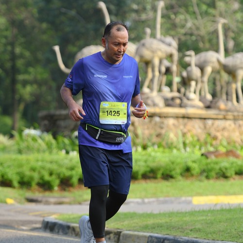 Race photo from BOGORUN 2026