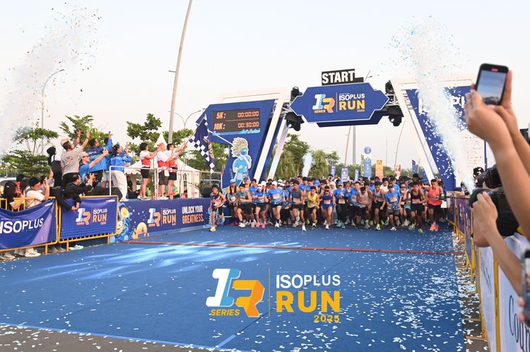 Race photo from ISOPLUS RUN 2025 - JAKARTA