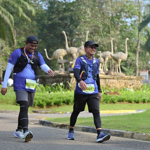 Race photo from BOGORUN 2026