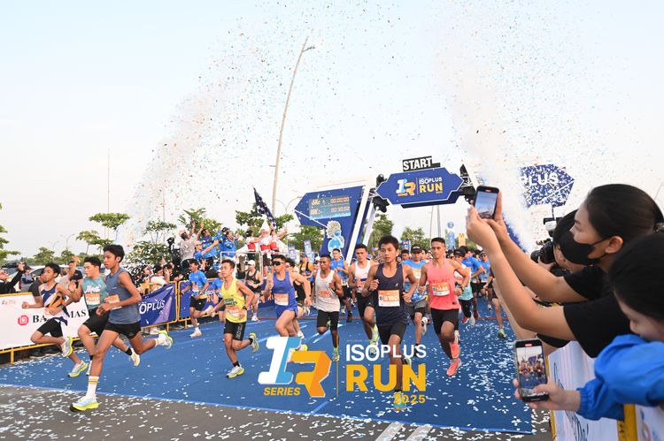 Race photo from ISOPLUS RUN 2025 - JAKARTA
