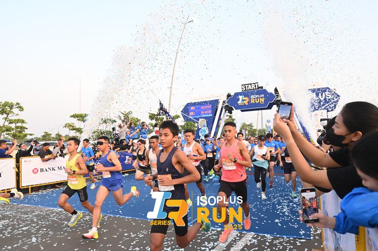Race photo from ISOPLUS RUN 2025 - JAKARTA