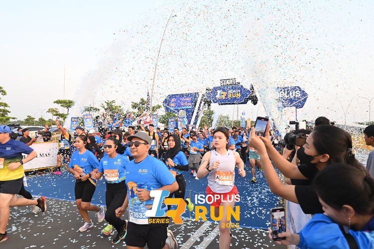 Race photo from ISOPLUS RUN 2025 - JAKARTA