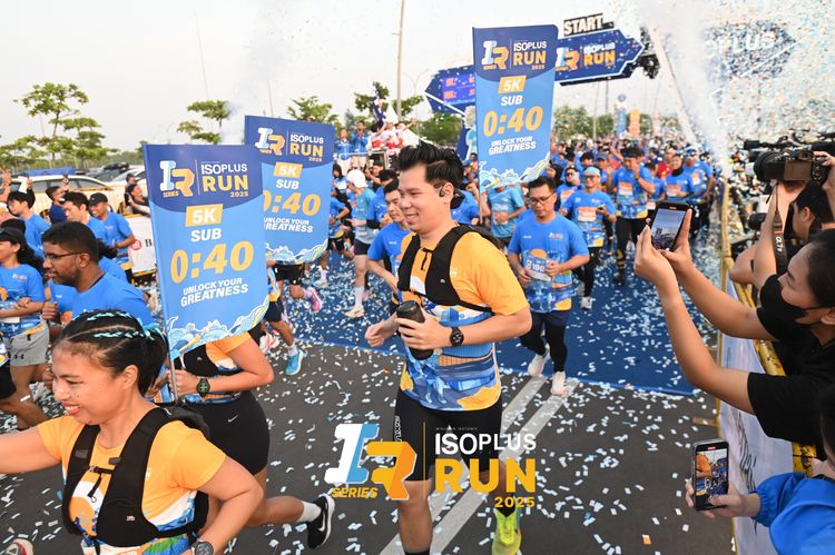 Race photo from ISOPLUS RUN 2025 - JAKARTA