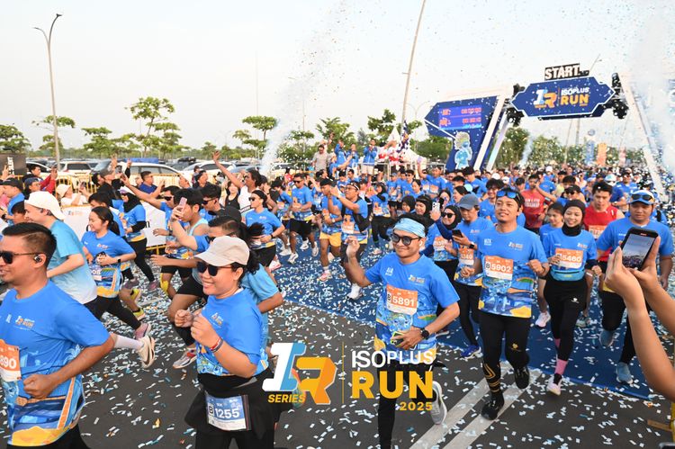 Race photo from ISOPLUS RUN 2025 - JAKARTA