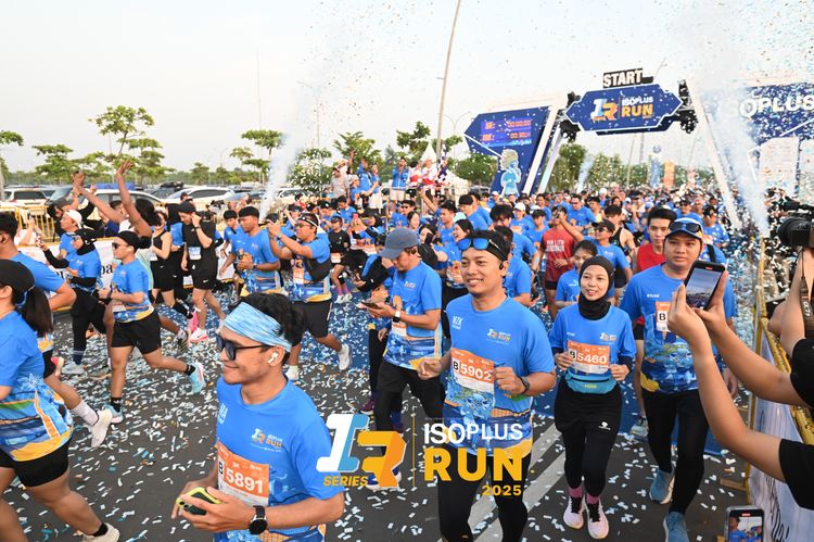 Race photo from ISOPLUS RUN 2025 - JAKARTA