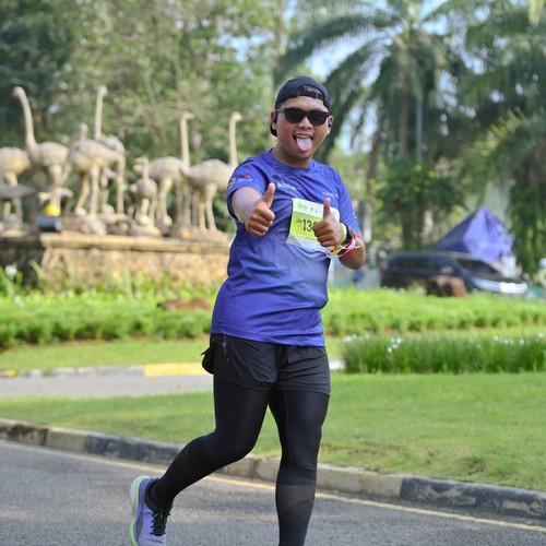 Race photo from BOGORUN 2026