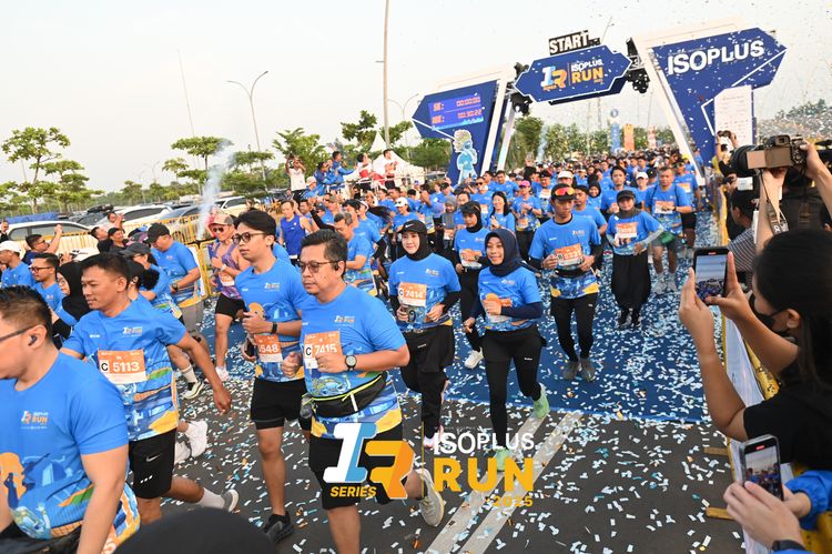 Race photo from ISOPLUS RUN 2025 - JAKARTA