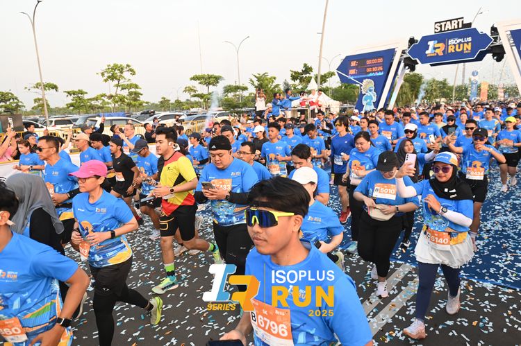 Race photo from ISOPLUS RUN 2025 - JAKARTA