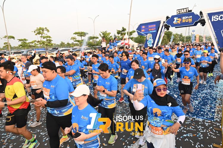 Race photo from ISOPLUS RUN 2025 - JAKARTA