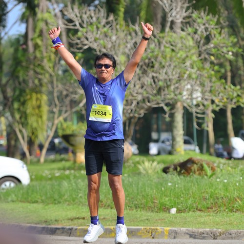 Race photo from BOGORUN 2026