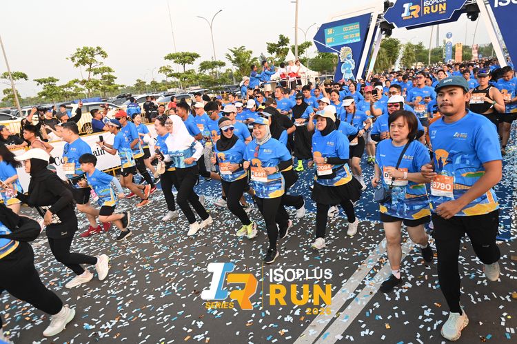 Race photo from ISOPLUS RUN 2025 - JAKARTA