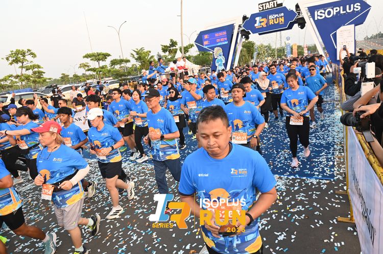 Race photo from ISOPLUS RUN 2025 - JAKARTA