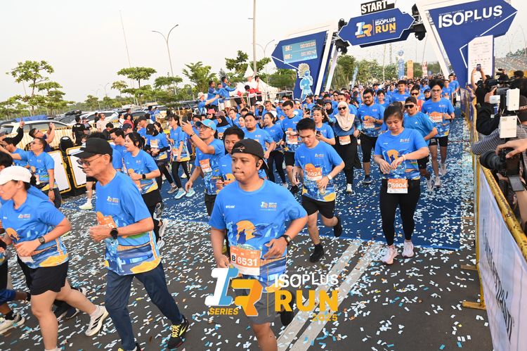 Race photo from ISOPLUS RUN 2025 - JAKARTA