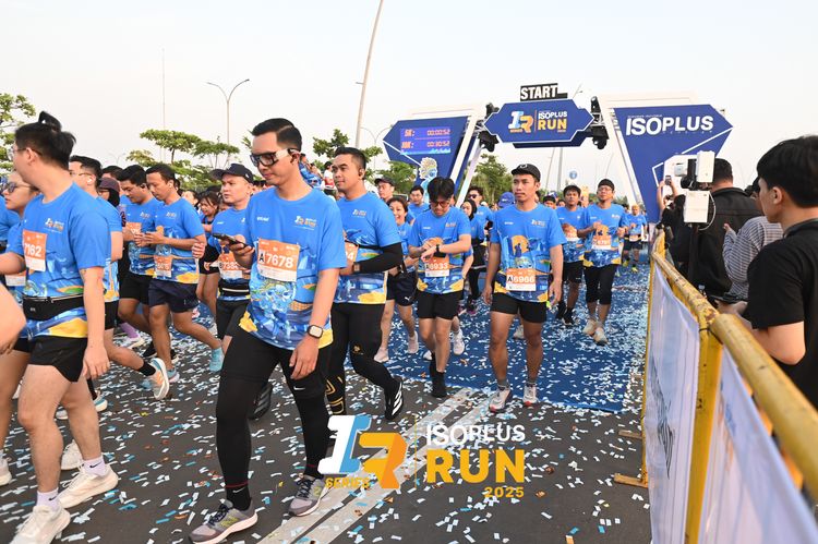 Race photo from ISOPLUS RUN 2025 - JAKARTA
