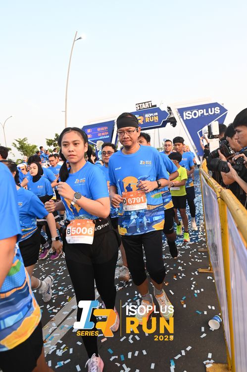 Race photo from ISOPLUS RUN 2025 - JAKARTA