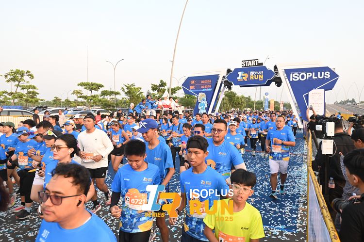 Race photo from ISOPLUS RUN 2025 - JAKARTA