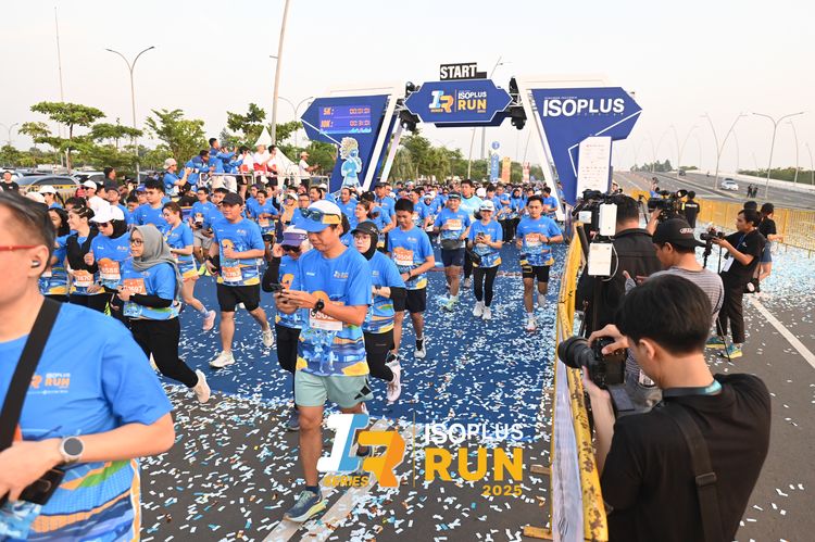 Race photo from ISOPLUS RUN 2025 - JAKARTA