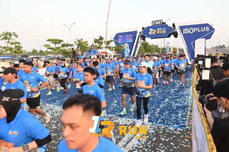 Race photo from ISOPLUS RUN 2025 - JAKARTA
