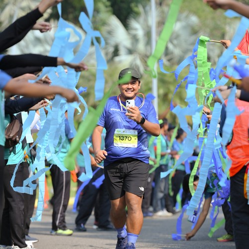 Race photo from BOGORUN 2026