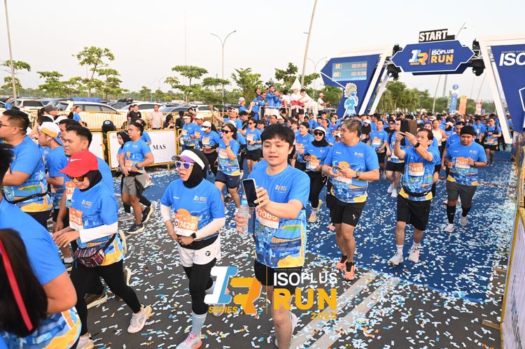 Race photo from ISOPLUS RUN 2025 - JAKARTA