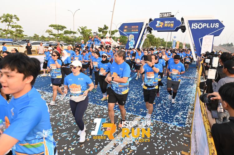 Race photo from ISOPLUS RUN 2025 - JAKARTA