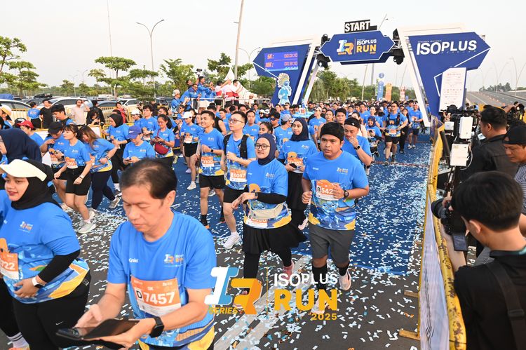 Race photo from ISOPLUS RUN 2025 - JAKARTA