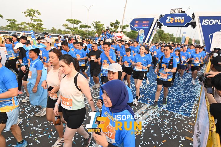 Race photo from ISOPLUS RUN 2025 - JAKARTA
