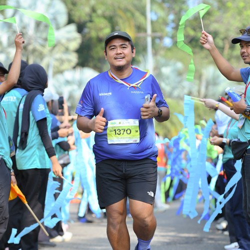 Race photo from BOGORUN 2026