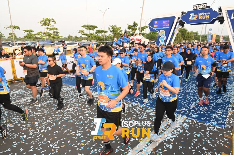 Race photo from ISOPLUS RUN 2025 - JAKARTA
