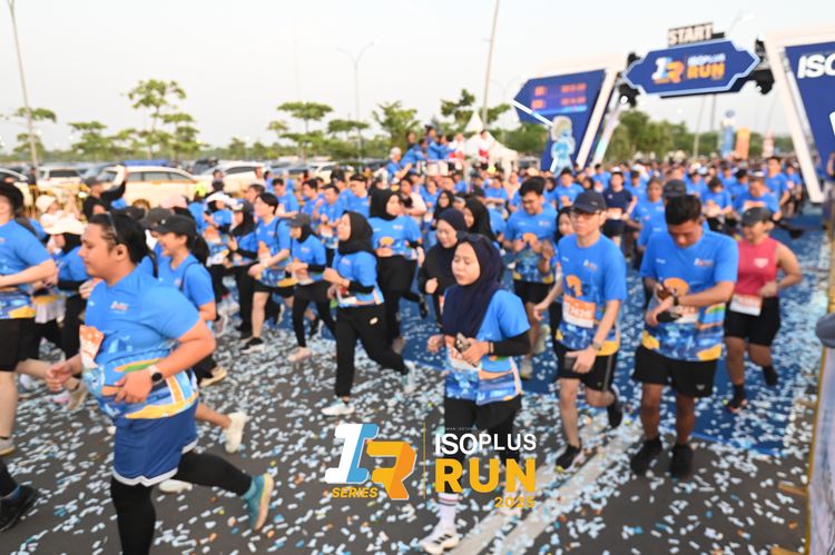Race photo from ISOPLUS RUN 2025 - JAKARTA