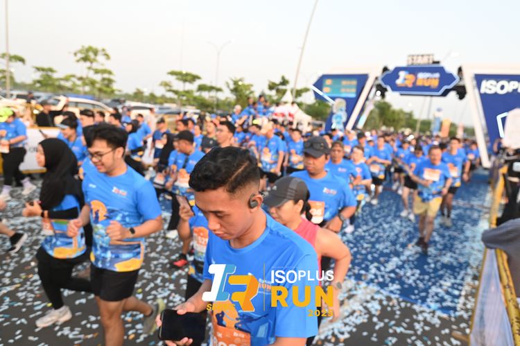 Race photo from ISOPLUS RUN 2025 - JAKARTA