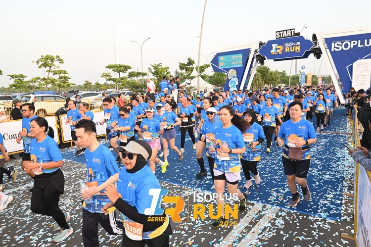 Race photo from ISOPLUS RUN 2025 - JAKARTA