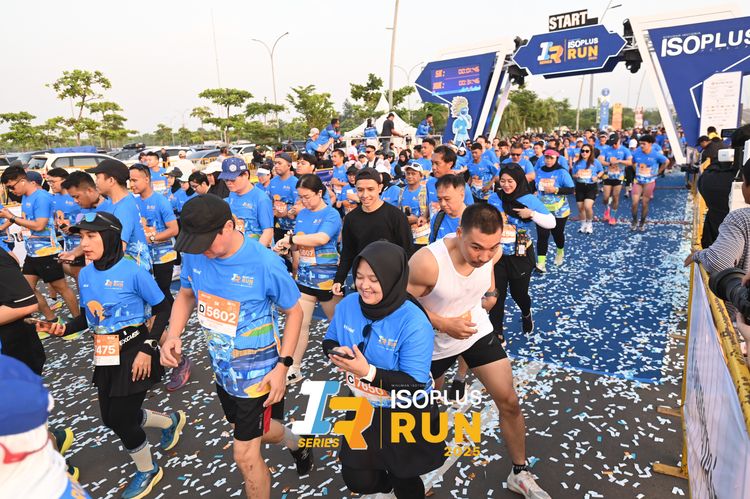 Race photo from ISOPLUS RUN 2025 - JAKARTA