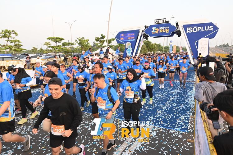 Race photo from ISOPLUS RUN 2025 - JAKARTA