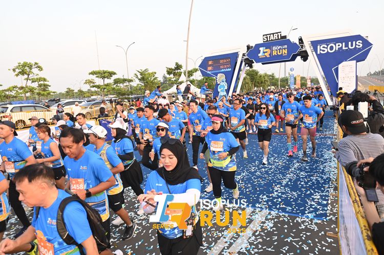 Race photo from ISOPLUS RUN 2025 - JAKARTA