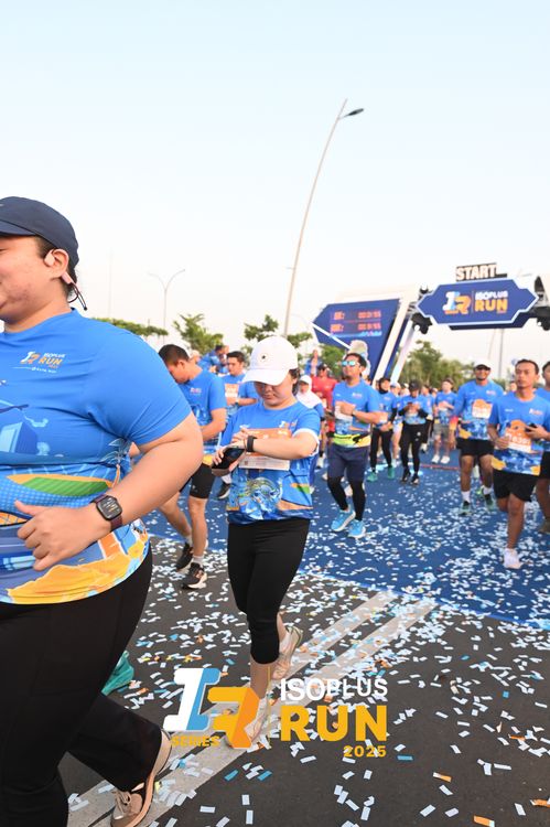 Race photo from ISOPLUS RUN 2025 - JAKARTA