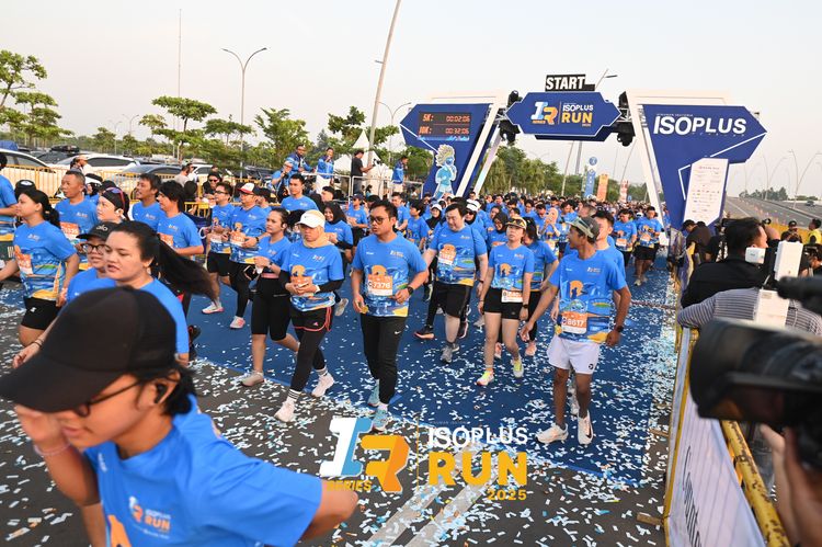 Race photo from ISOPLUS RUN 2025 - JAKARTA