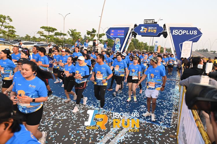 Race photo from ISOPLUS RUN 2025 - JAKARTA