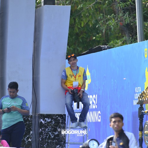 Race photo from BOGORUN 2026