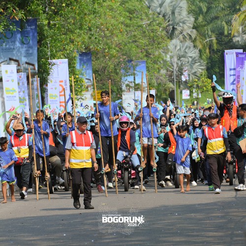 Race photo from BOGORUN 2026