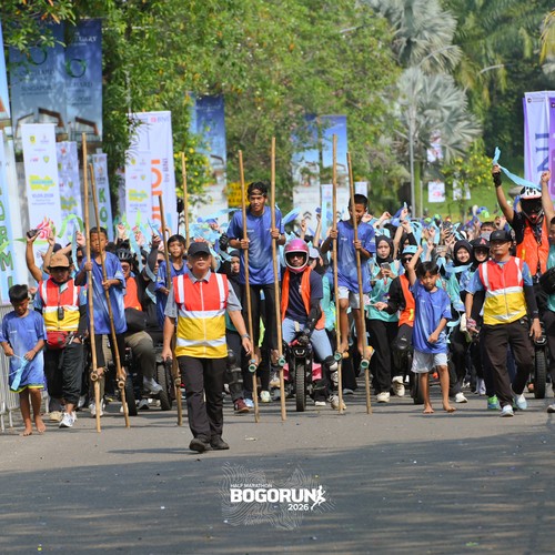 Race photo from BOGORUN 2026