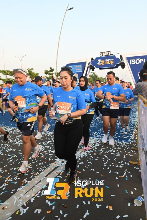 Race photo from ISOPLUS RUN 2025 - JAKARTA