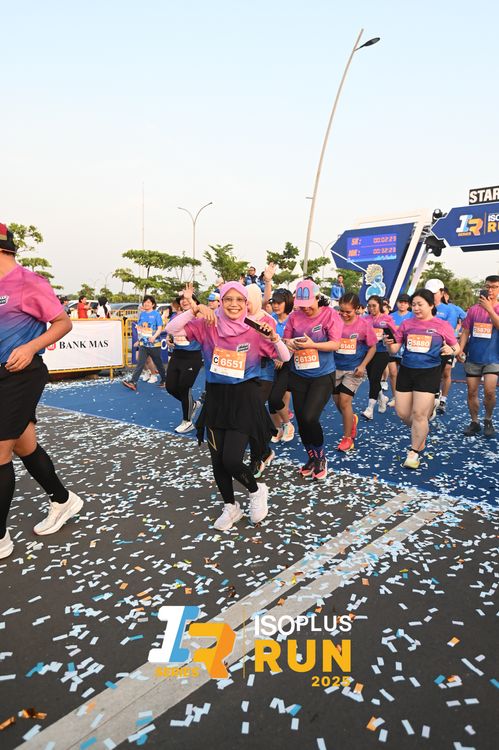 Race photo from ISOPLUS RUN 2025 - JAKARTA
